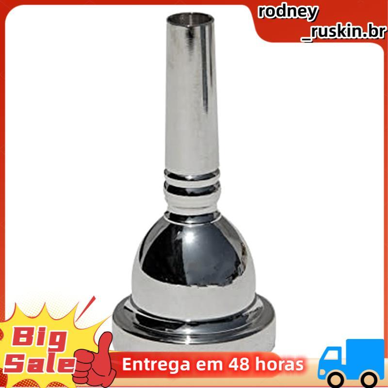 Bocal De Trombone Alto Professonal Banhado A Prata 12C