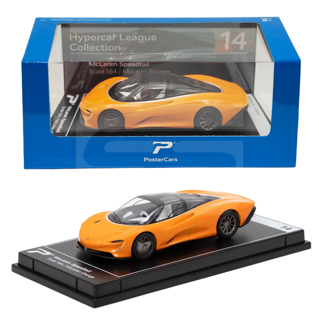 Miniatura McLaren Speedtail 1/64 Acrílico PosterCars