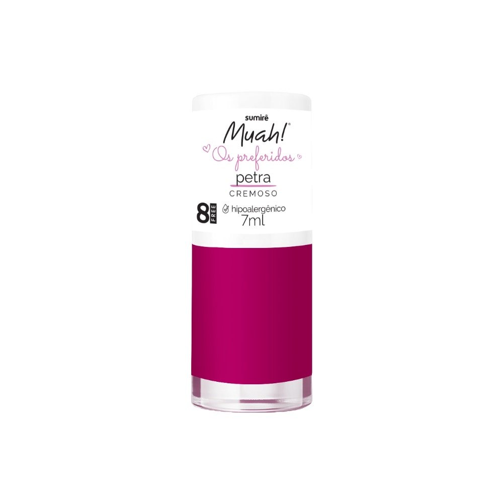 Esmalte Muah! Os preferidos Petra