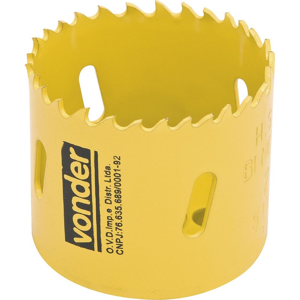 Serra copo aço rápido 40mm bimetálica para metal - Vonder em Oferta na Shopee