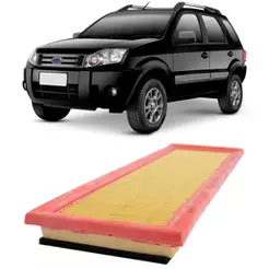 Filtro Ar Ecosport Fiesta Ka 1.0 1.6 Mann-filter C37153