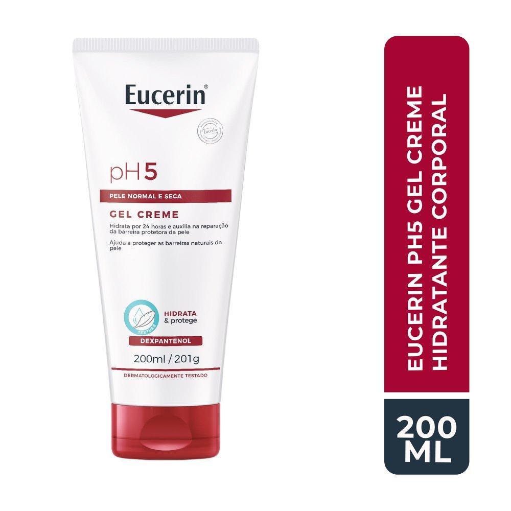 Gel Creme Hidratante Corporal Eucerin PH5 200ml em Oferta na Shopee