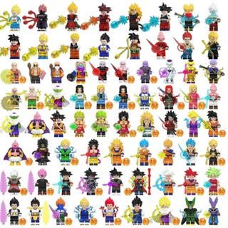 WM6185 WM6184 WM6183 WM6182 Série Anime Action Figure Brinquedos De Coleção De Blocos De Construção Para Crianças em Oferta na Shopee