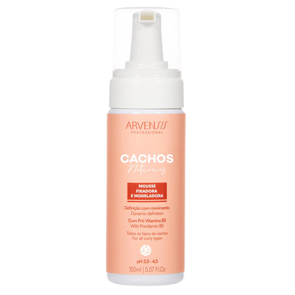 Mousse Fixadora e Modeladora 150ml - Arvensis Cachos