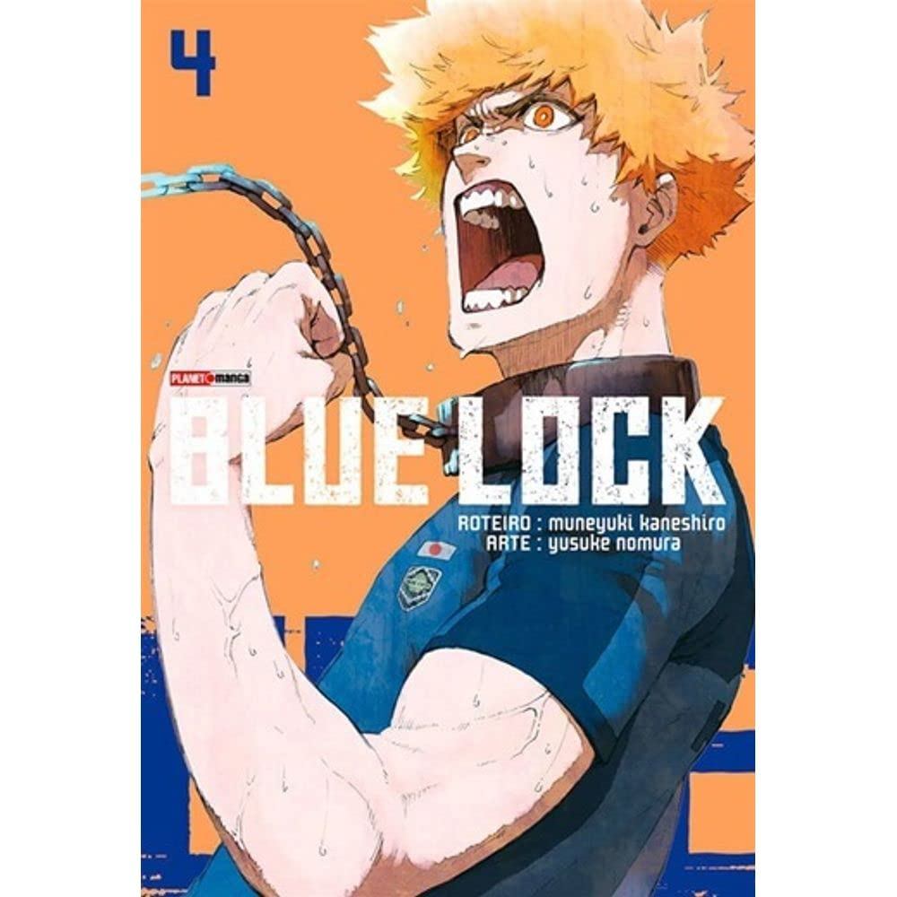 Livro Mangá Blue Lock Volume 4 Editora Panini