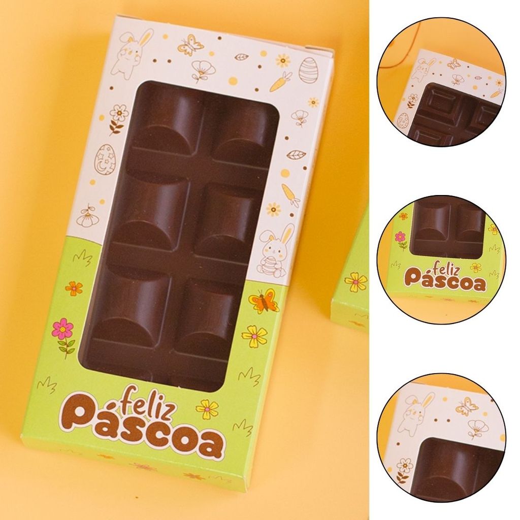 10 CAIXA BARRA TABLETE M 14,5×7,5×2 - PASCOA COLORIR 5880 ( IDEIA PÁSCOA 2026 ) em Oferta na Shopee
