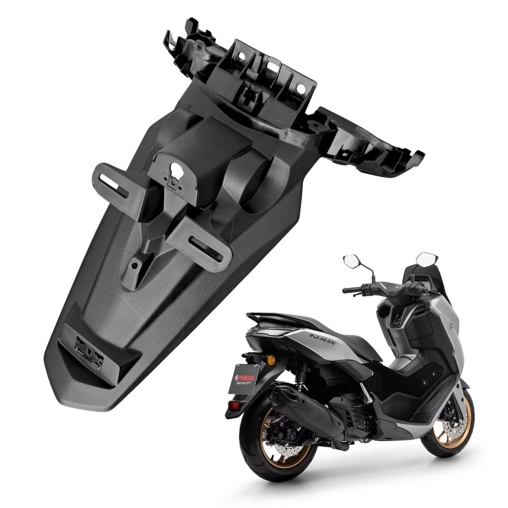Paralama Traseiro Suporte Placa Original Nmax 160 2025 2026