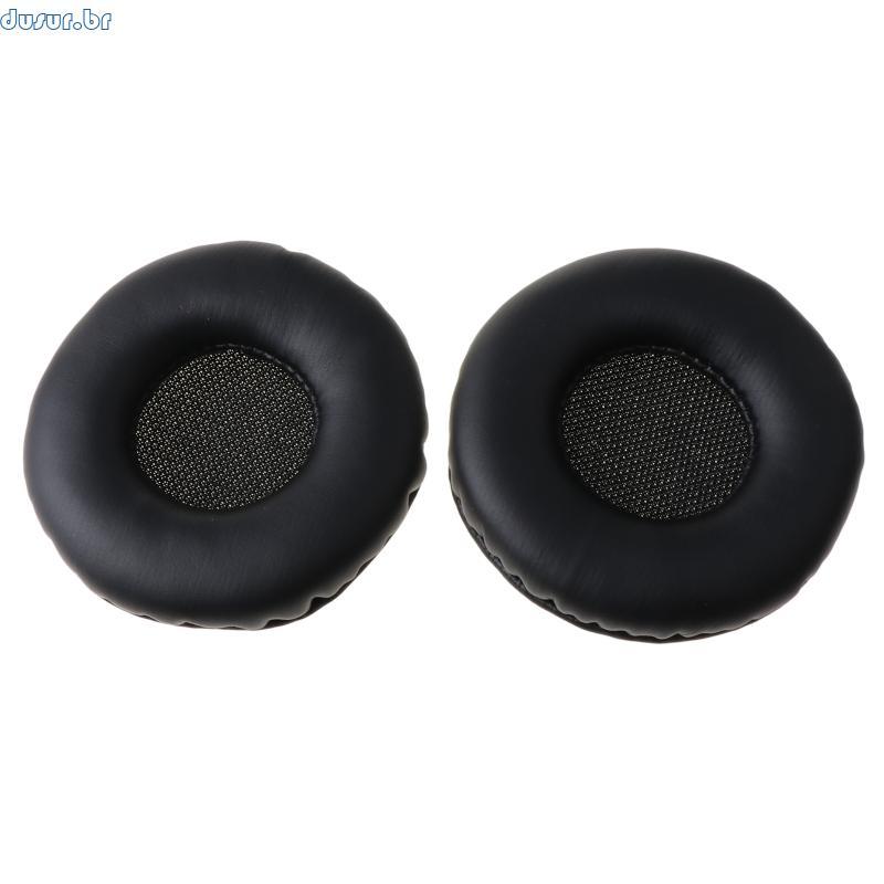 dusur9 1 Par Almofadas Ouvido Couro Proteico Reposição E Espuma Viscoelástica Para MDR-ZX310