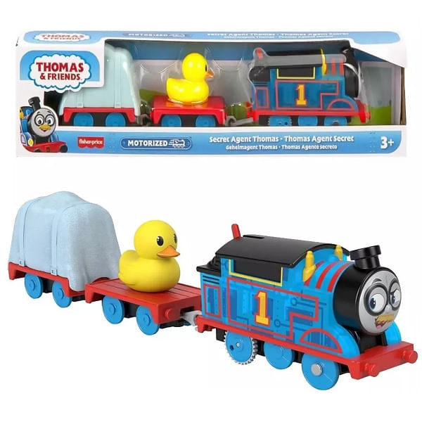 Trenzinho Motorizado - Thomas e Friends - Thomas Agente Secreto MATTEL