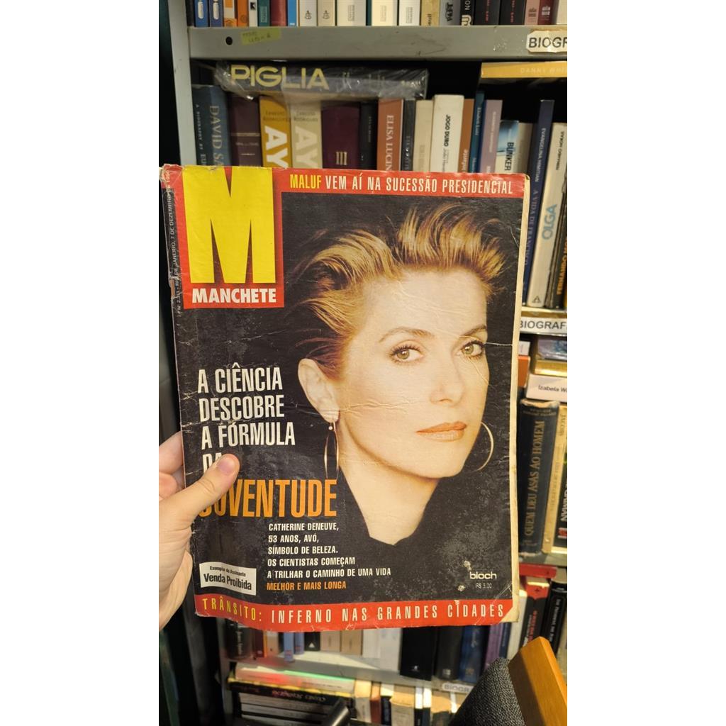 Revista Manchete - A Ciência Descobre a Fórmula da Juventude - N 2331 autor Revista