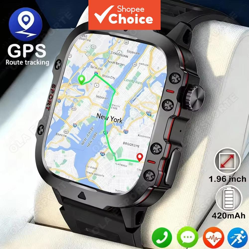 Relógio Inteligente à Prova D’água, Tela AMOLED, Conexão Bluetooth, Chamada Sem Fio, Smartwatch com Monitoramento de