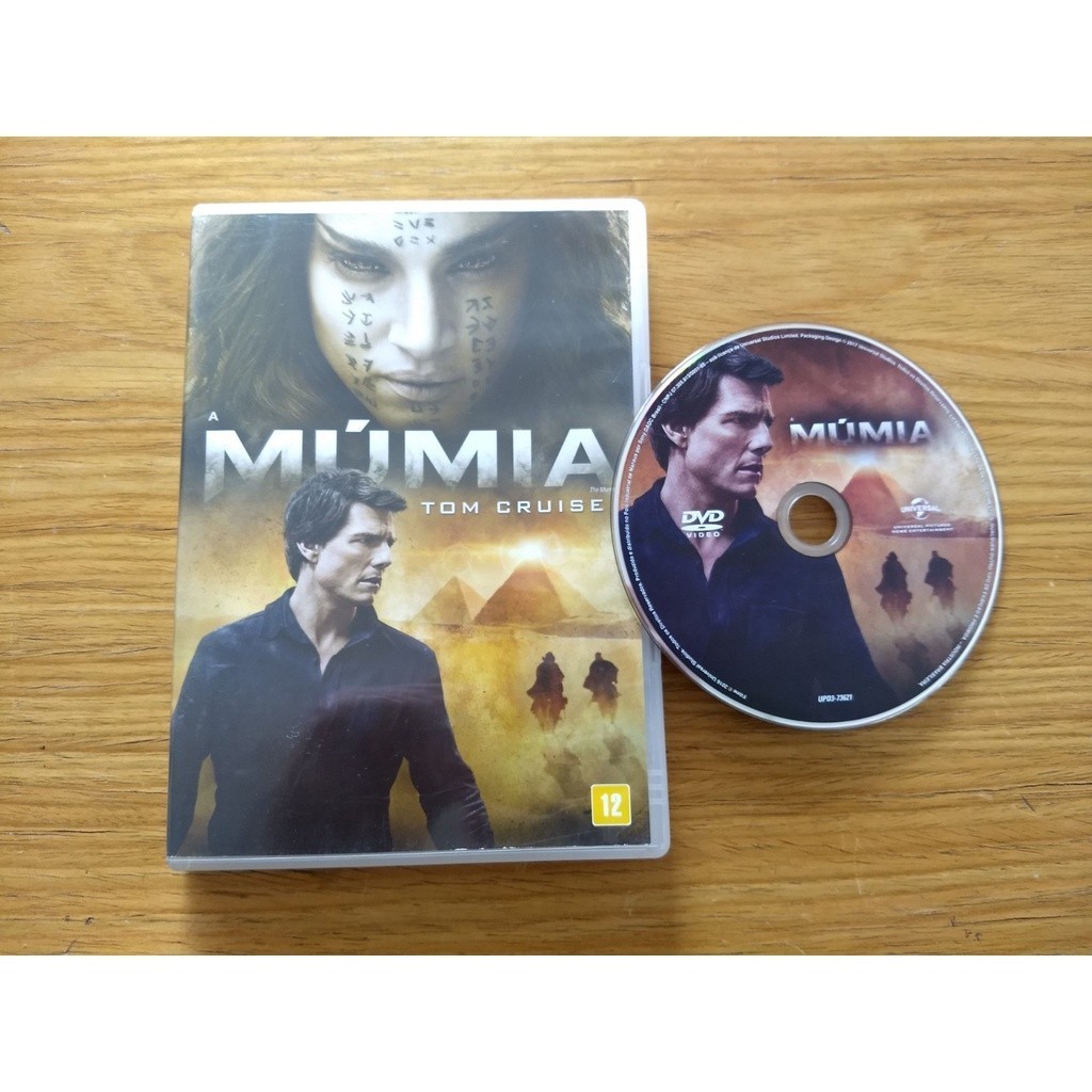 DVD A MUMIA - TOM CRUISE - ORIGINAL