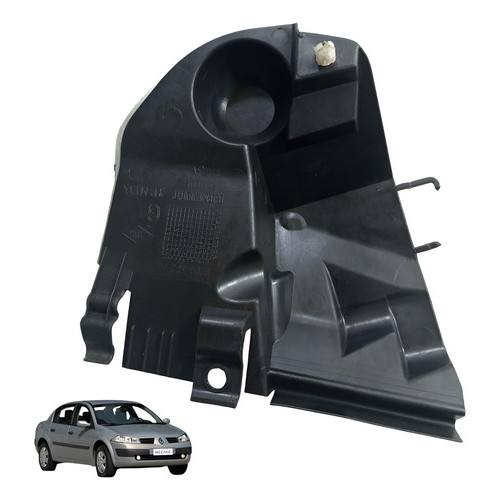 Moldura Guarnicao Megane 2009 2010 2011 Traseira Esquerda