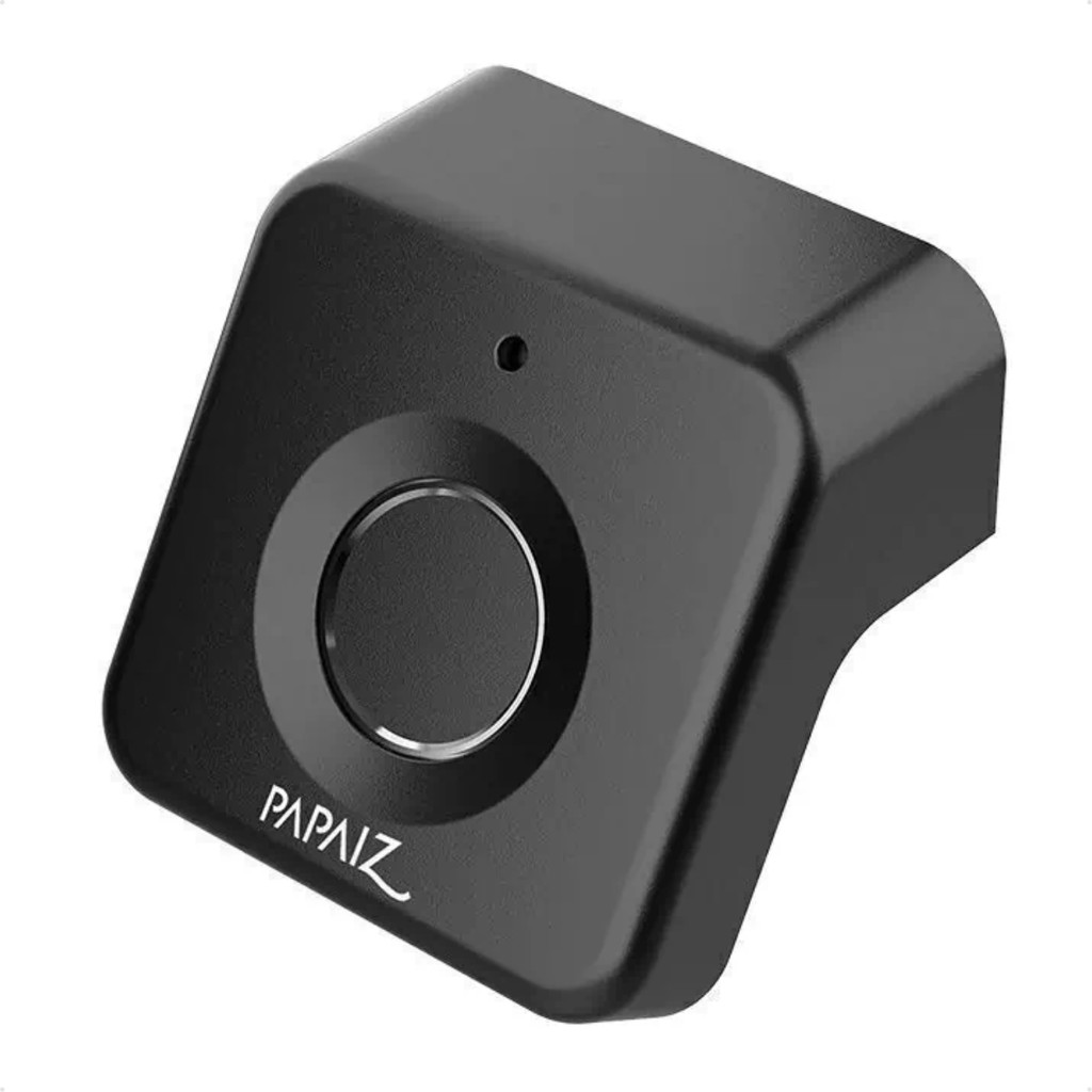 Fechadura Digital Papaiz PPZ 1005 Biométrica para Móveis Puxador Preto