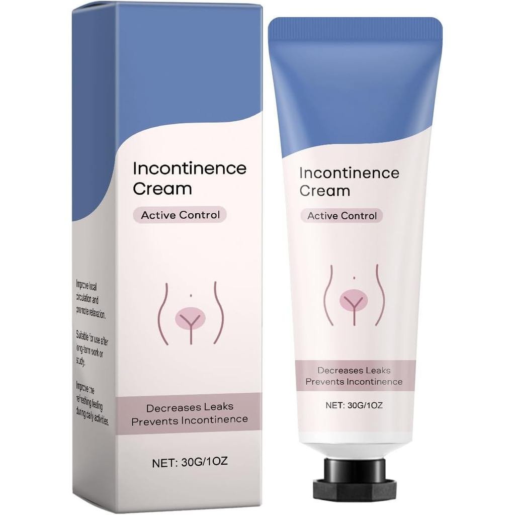 Creme para Incontinência Feminina, Creme de Cuidado Corporal Feminino Viva-Dex, Suporte para Conforto e Confiança, para 