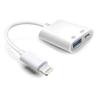 Adaptador Usb Otg Para iPhone E iPad - Lightning X Lh+usb 3