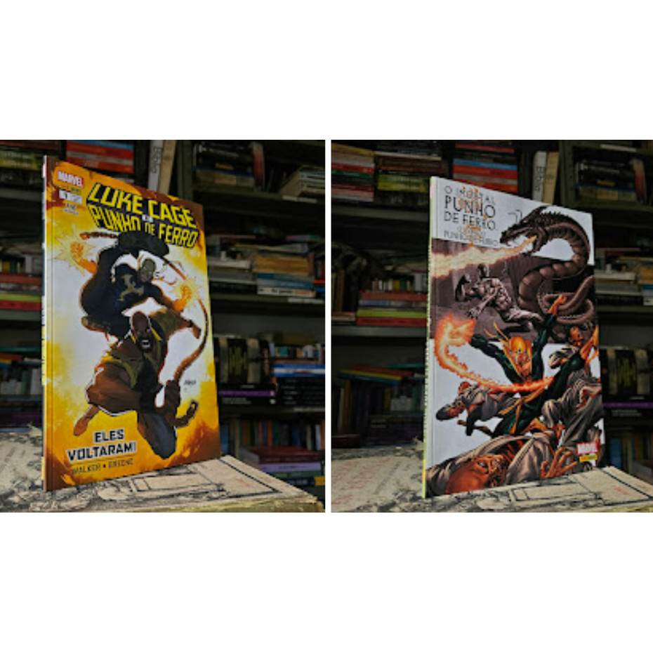 O Imortal Punho de Ferro + Luke Cage e Punho de Ferro de David Walker / Matt Fraction 7957837