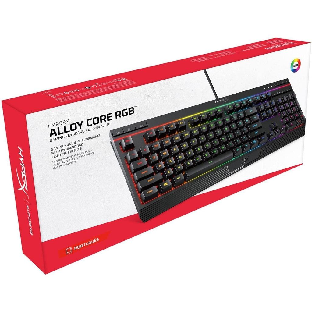 HyperX Teclado Gamer HyperX Alloy Core Rgb, Abnt2 - Miniatura 2