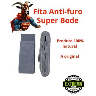 Par De Fita Anti-furo Mister Bode Protetor De Câmera Para Bike Aro 16 ao 29 Em Couro de Bode Natural
