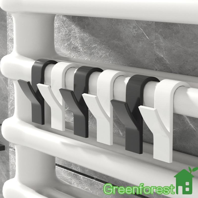 greenfor 12 Peças Multifuncional ABS Gancho Suspensão Acessório Doméstico Para Pendurar Itens Banheiros