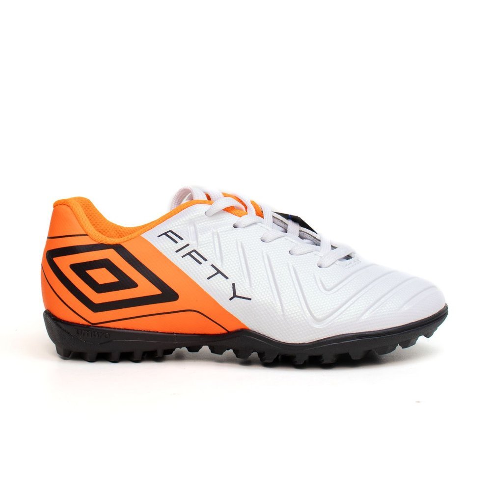 Chuteira Umbro Fifty VI Jr Infantil Futsal Leve Confortável Antiderrapante Quadra