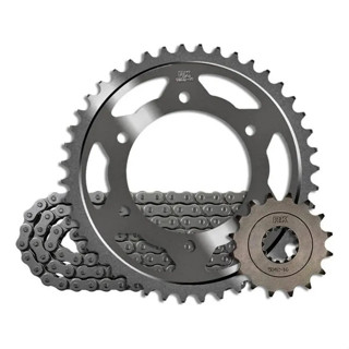 Kit Relação/transmissão Rk Honda Titan 160 2016 Até 2023 em Oferta na Shopee