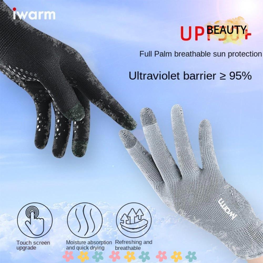 BEAUTYHOMEBR 1 Par De Luvas De Tela Sensível Ao Toque Grossas De Pelúcia Quentes Para Homens E Mulheres Dedos Inteiros