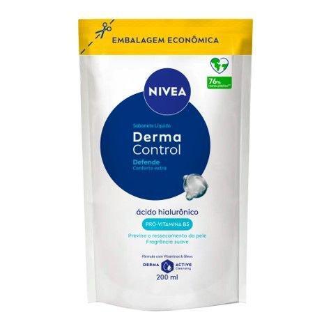 Sabonete Líquido NIVEA Derma Control Defende 200ml em Oferta na Shopee