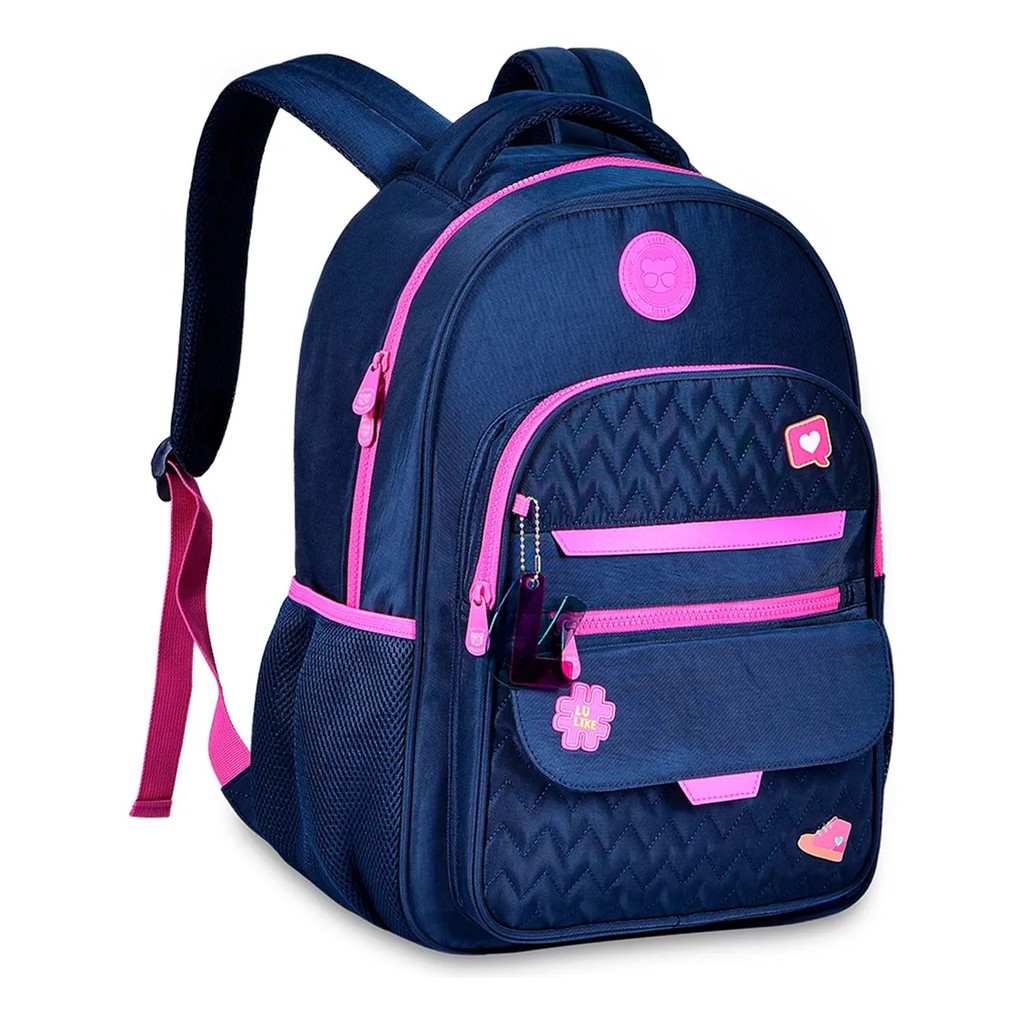 Mochila de Costa Luluca Marinho e Roxo