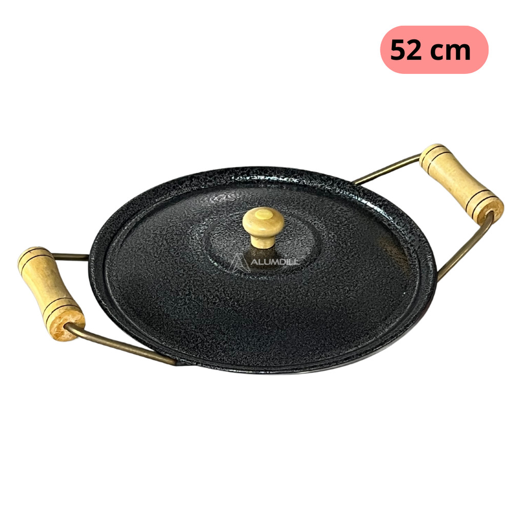 Disco De Arado 52cm Chapa Rasa Bifeira Tacho Frigideira Paellera Paella
