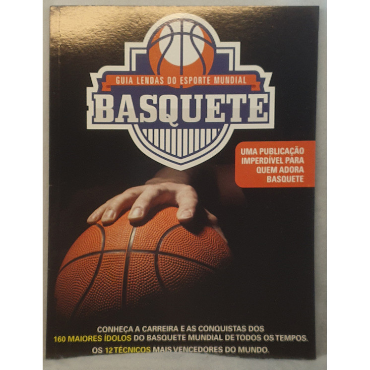 Livro Guia Lendas do Esporte Mundial - Basquete - On Line Editora - Editora On Line