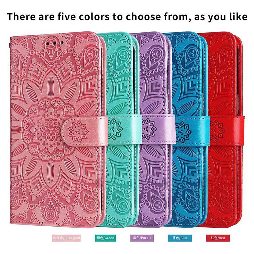 Capa Carteira De Couro Flip Para Samsung Galaxy , J4 , J2 , J7 Plus Pro Core Duo Prime 2 Prime2 Neo 2018 2017 , Girassol