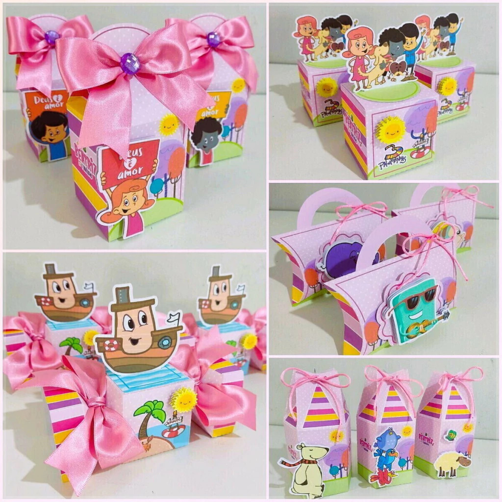 Kit Festa | Aniversário Kit 3 palavrinhas Menina Lembrancinha Personalizado  30 Unidades Festa Facil