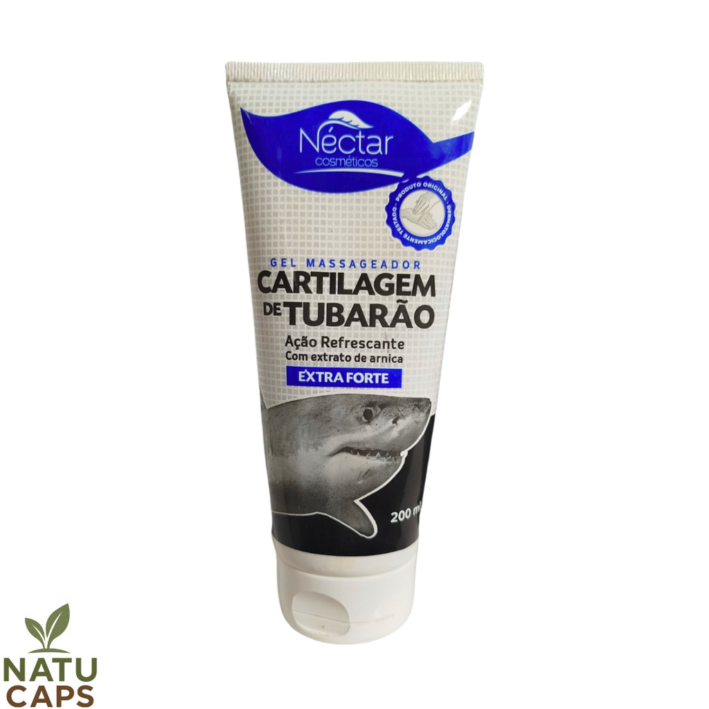 Kit Com 12 Unds Gel Massageador Cartilagem De Tubarão Extra Forte Com Extrato De Arnica - Néctar Comésticos