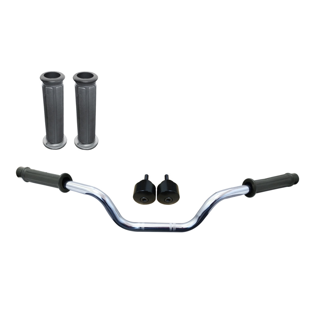Par Pesos Bucha Preto Guidon Manopla Hornet 2008 2009 2010 2011 2012 2013 2014 2015