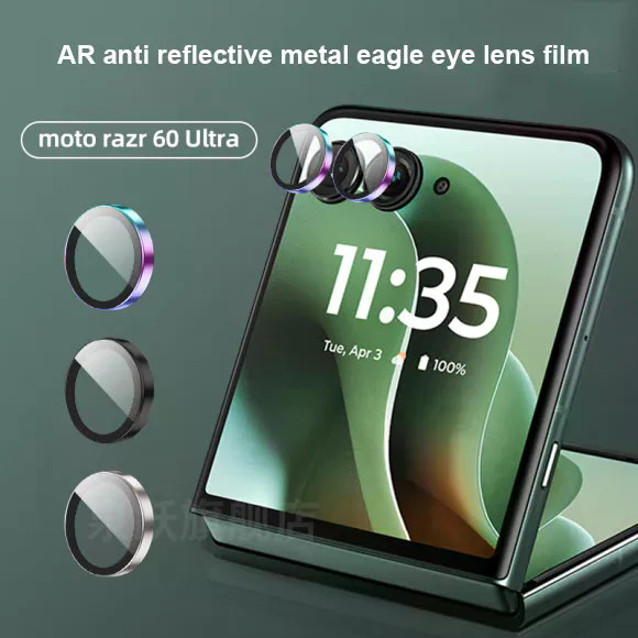 Filme De Lente Olho De Águia De Metal Para Motorola Razr 70 Plus 60 Ultra 60 Pro
