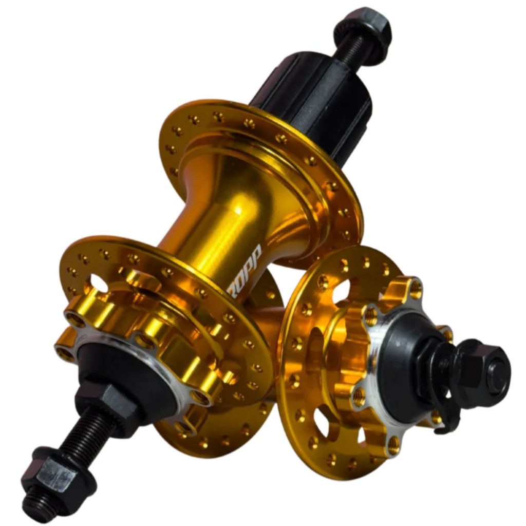 Kit Cubo Barulhento Alumínio Dropp 36 Furos K7 12V Rosca Dianteiro e Traseiro em Oferta na Shopee