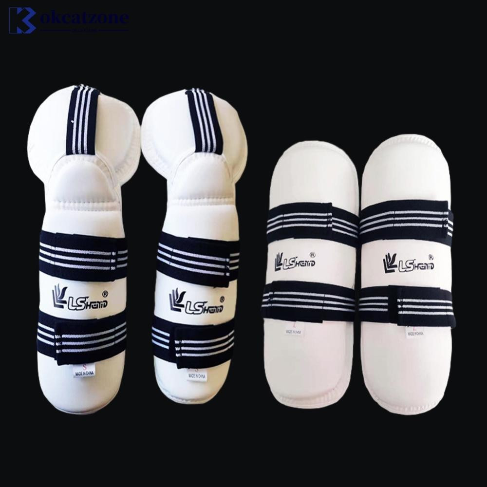 OKCATZONE Taekwondo Conjunto De Proteção Das Pernas Do Braço Boxe De Karate Grosso Adulto Sanda Artes Marciais Treinamen