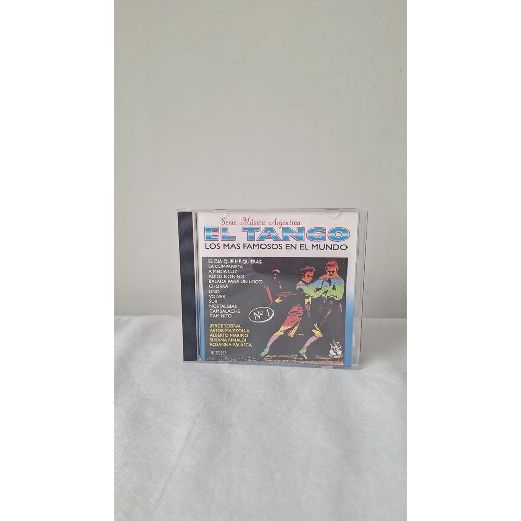 CD Serie Música Argentina El Tango Los Mas Famosos En El Mundo Jorge Sobral e Outros