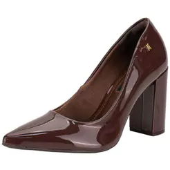 Sapato Feminino Salto Grosso Via Marte 215001