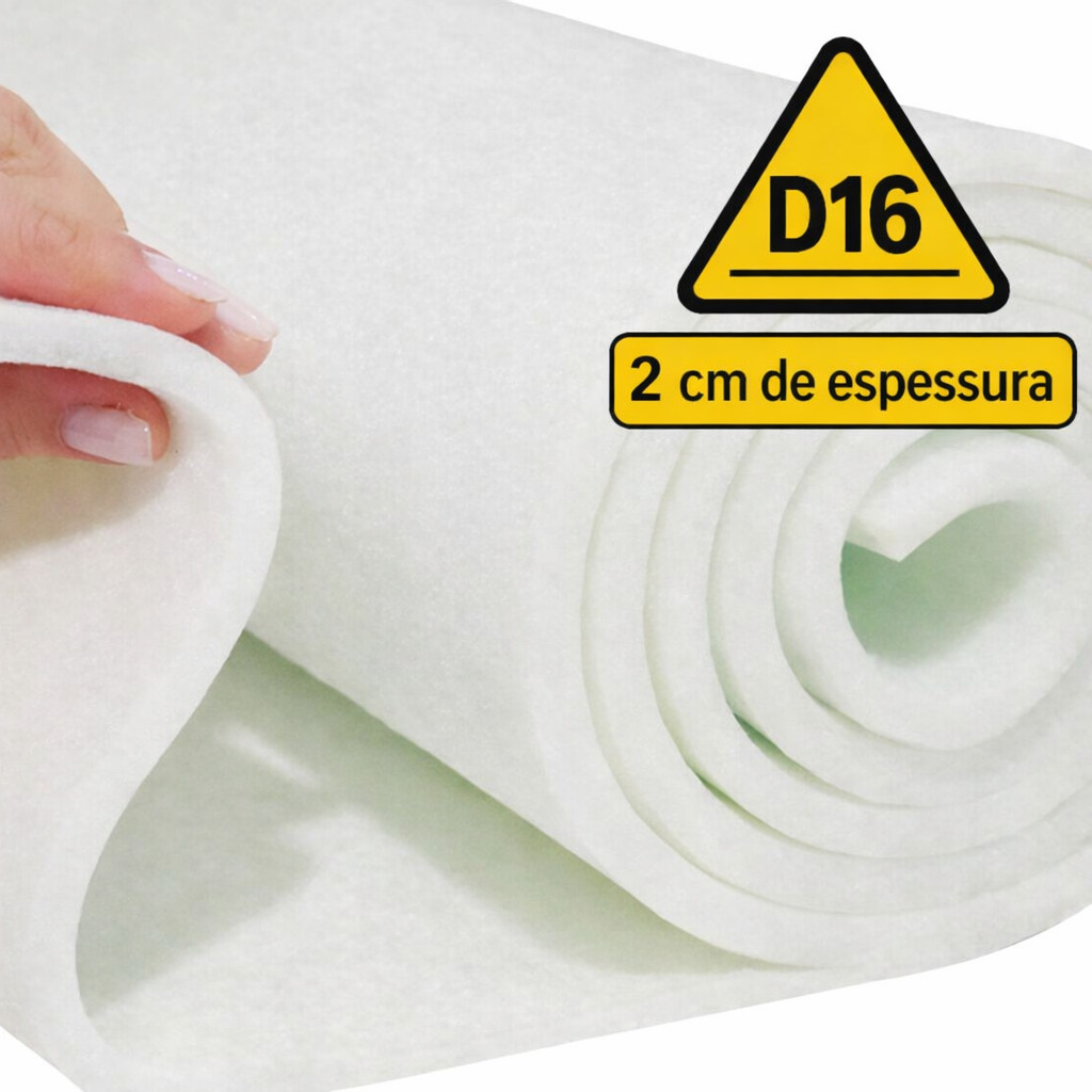 Espuma D-16 2 cm – Ideal para Quem Busca Conforto com Economia