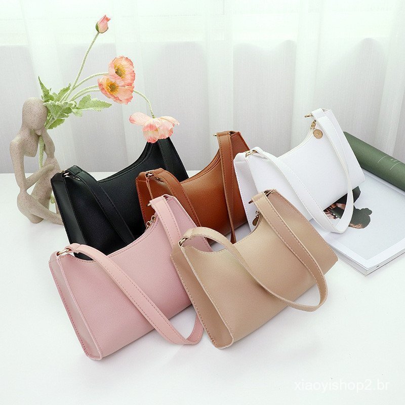 Bolsas Bolsa Feminina para Axilas Nova Bolsa Feminina Lazer Bolsa Pequena Bolsa Simples de Ombro 6NDJ