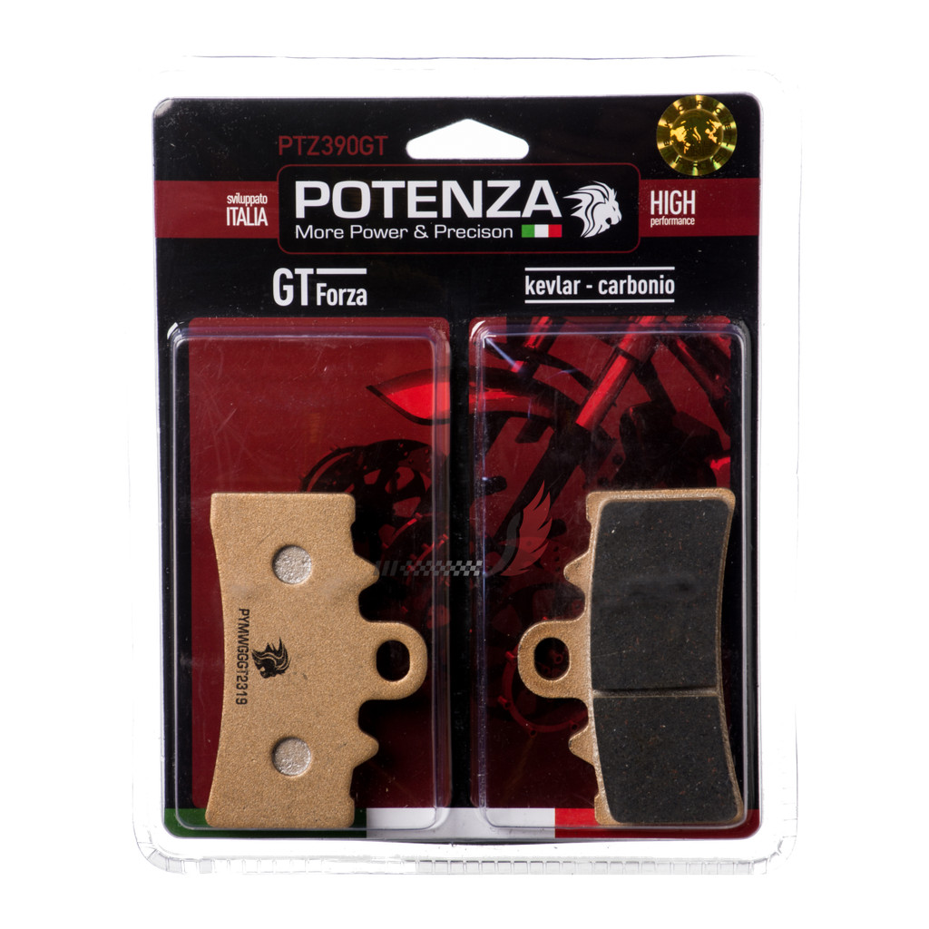 Pastilha Dianteira Potenza BMW G310GS G310R 17-22 Triumph Scrambler 400X 24+ PTZ390GT