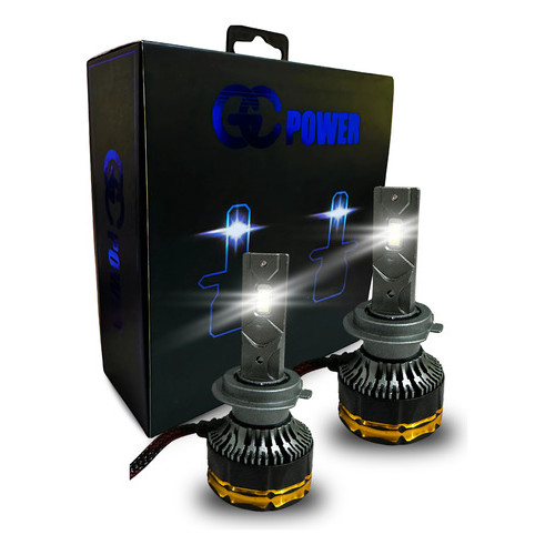 Ultra Led 14000lm 140w 6000k Golden Cabo Power Par Lampadas H4 Branco-frio