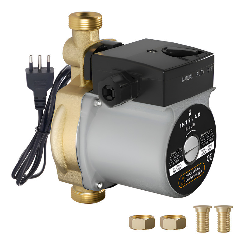 Pressurizador De Água Intelar In-6160 160w 220v 60hz 220v