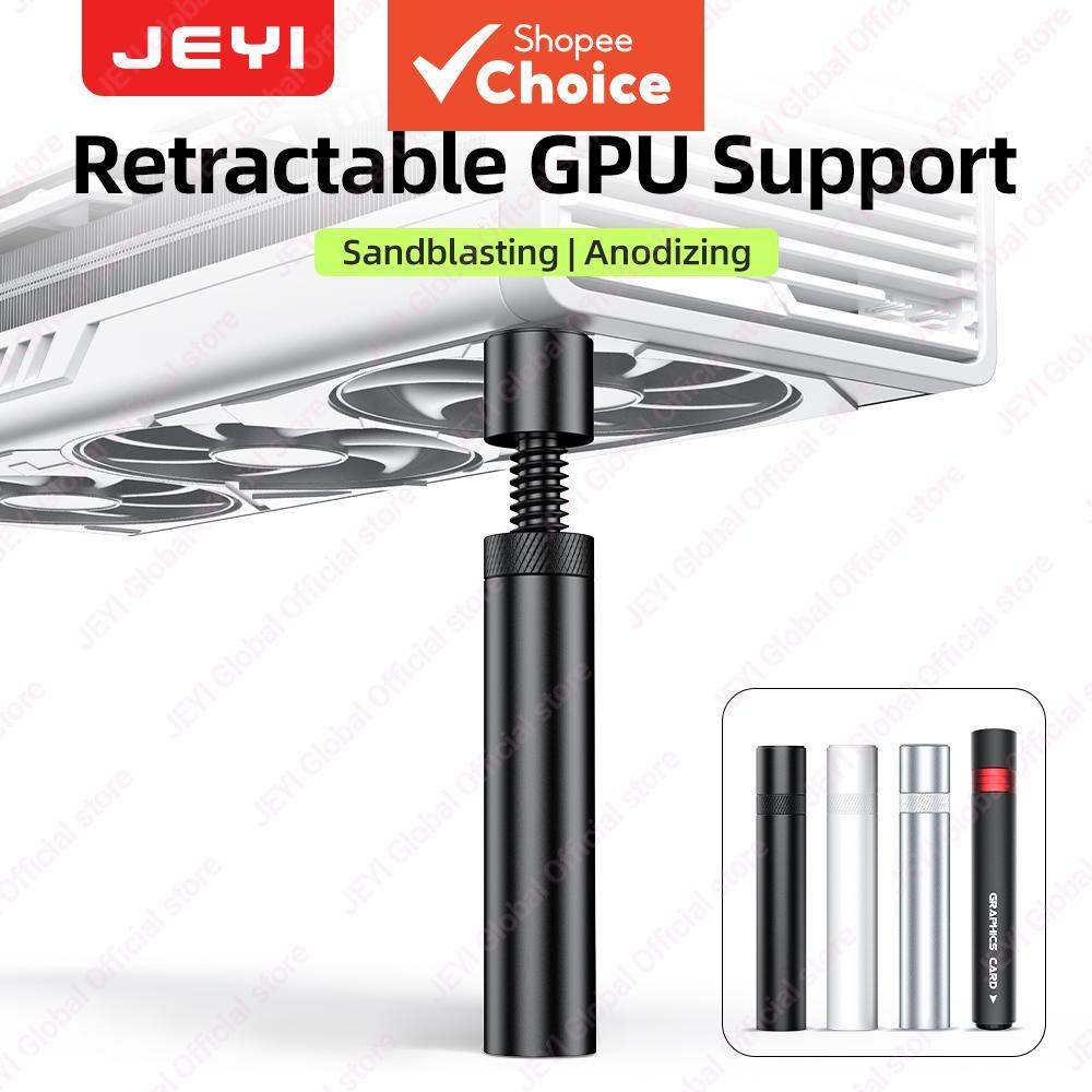 Suporte de Placa de Vídeo JEYI - Suporte VGA de 5-8kg para Gabinete de PC, Ajustável com Design Anti-Flutuação