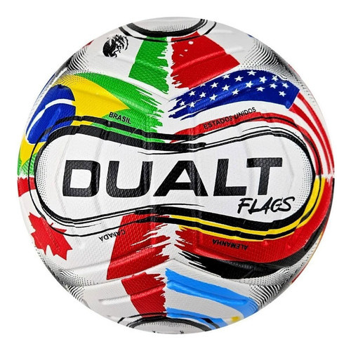 Bola Campo Dualt Flags Protech Resistente Bandeiras Protech
