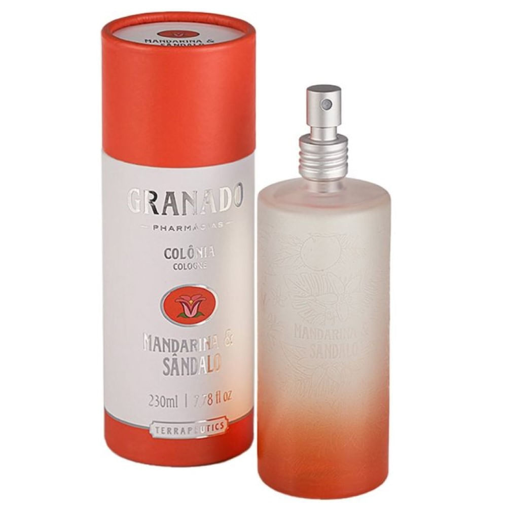 Colônia Granado Terrapeutics Mandarina & Sândalo 230ml em Oferta na Shopee