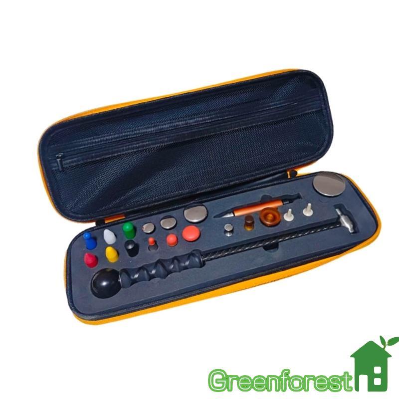 greenfor Conjunto Ferramentas Remoção Amassados Corpo Automático Força, Restauração Superfícies Me
