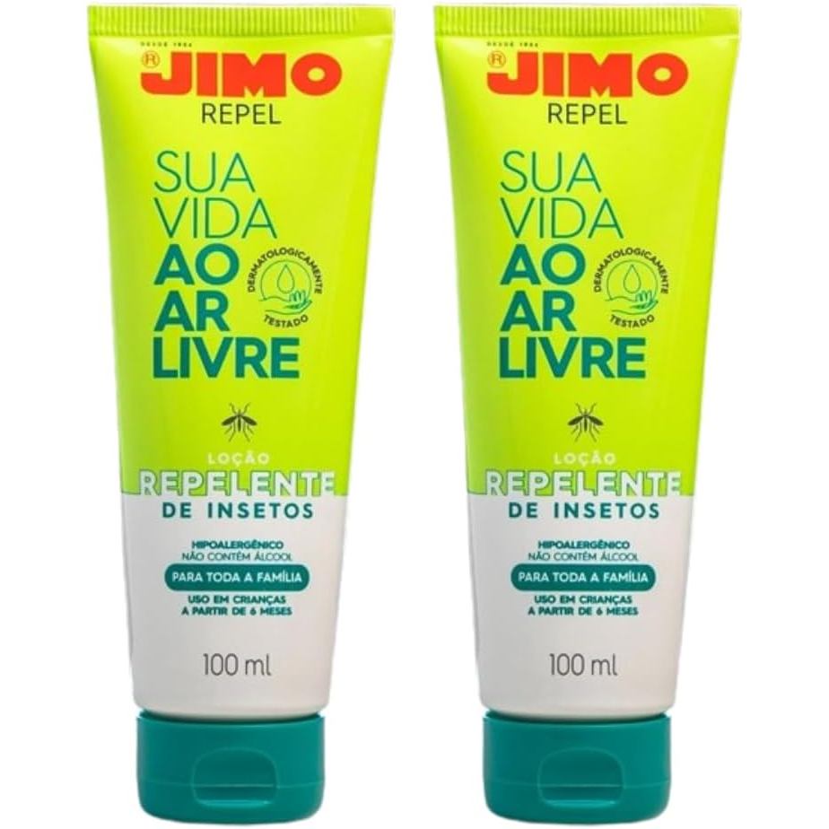 KIT 2un Repel Repelente de Insetos 100ml - JIMO